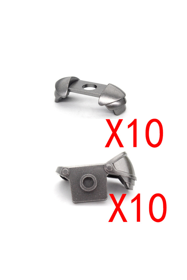 D4004-D4005-E-20PCS Military Building Blocks Compatible Solider Figures Medieval Knights Weapons Clo