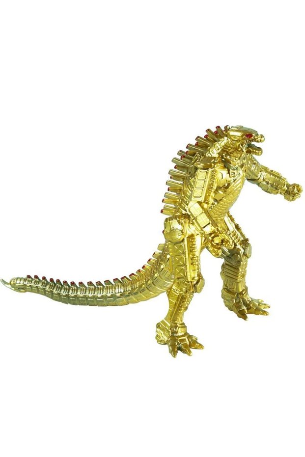 17cm-opp bag Gold Mecha King Kong Vs Godzilla Giant Mechagodzilla 7 Inches Action Figure Mova