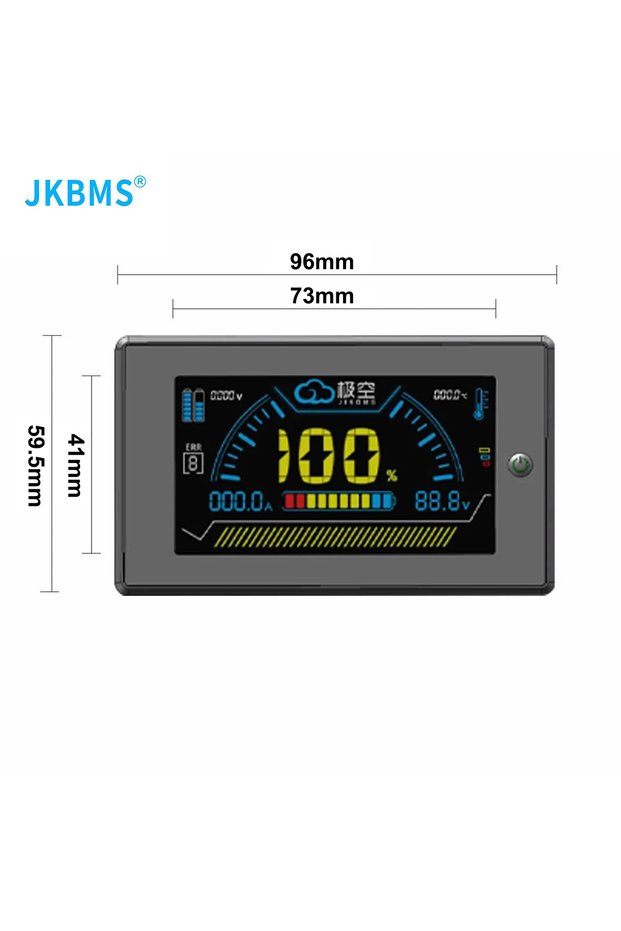JK-3.2LCD JKBMS JIKONG V19 Smart Inverter BMS PB2A16S20P 8S 16S 24V 48V 100A 150A 200A Energy Storag