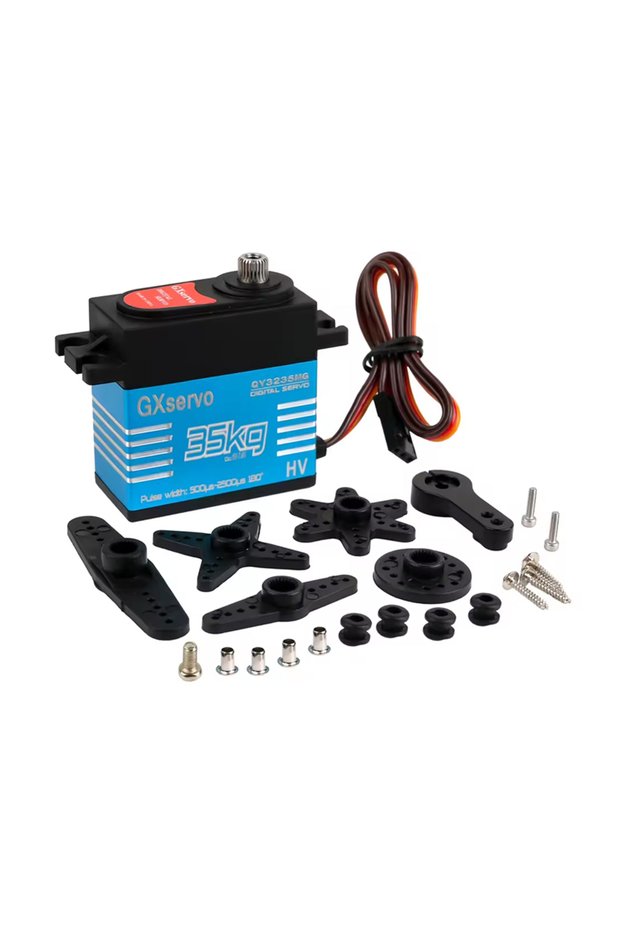 35kg 180 degrees 40/35/30KG Torque Digital Servo Motor Waterproof 180 Degree Metal Gear RC Servo for