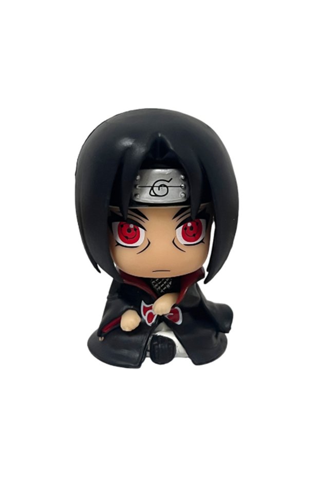 1pcs 10cm Naruto Anime Figure Uzumaki Naruto Kakashi Uchiha Sasuke Itachi Cute Toys Q Figural