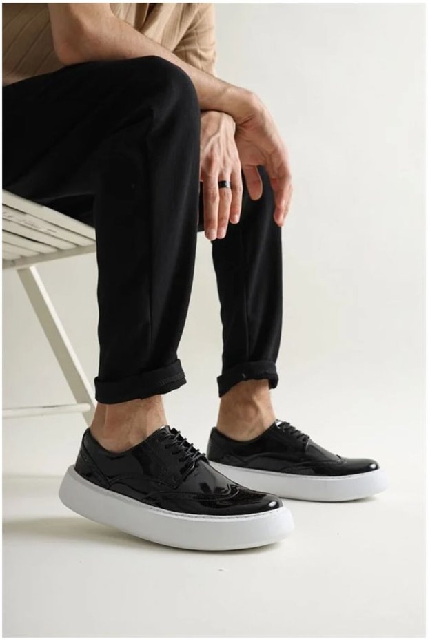 Men's Supported Walking Flexible Lace-Up Sports Shoes