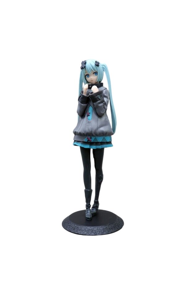 20.5cm - no box New Desktop Cute 20.5cm/8.07inch Hatsune Miku Kwaii Style Anime Figure Toys