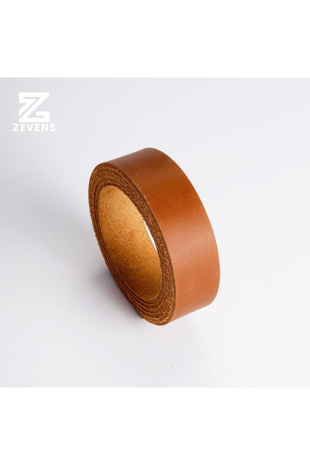 2x130cm Orange Crazy Horse Leather Head Layer Cowhide Strip Genuine Leather Handmade DIY Shoulder St