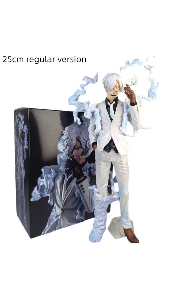 regular version B New Product In Stock Piece Zoro Sanji Anime Action Figure Statue Model Desk