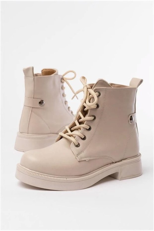 Women's Balanced Protection Winter Zippered Lace-Up Comfort Boots