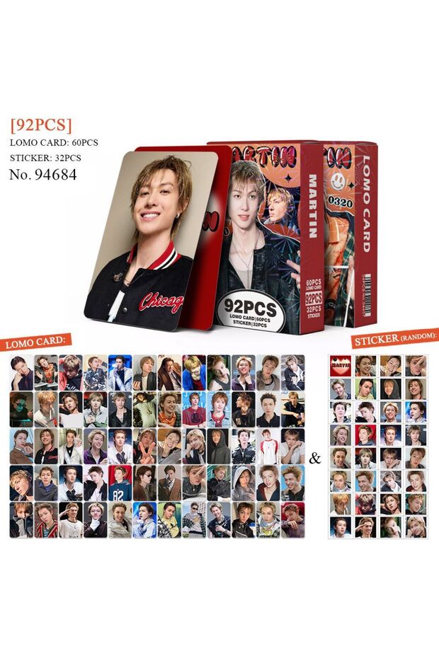92pcs 94684 127pcs New Album CORTIS GREENGREEN JAMES MARTIN Photocards Stickers Kpop Merch Lomo Card