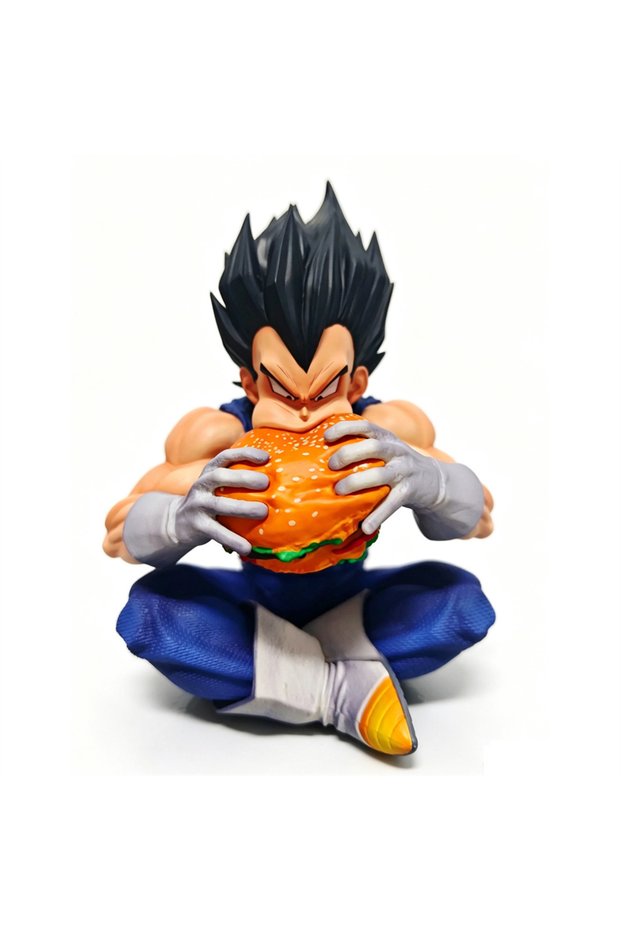JT vegeta no box Jt Statue Dragon Ball Son Goku Vegeta Figure Goku Eat Hamburger Pvc Action F