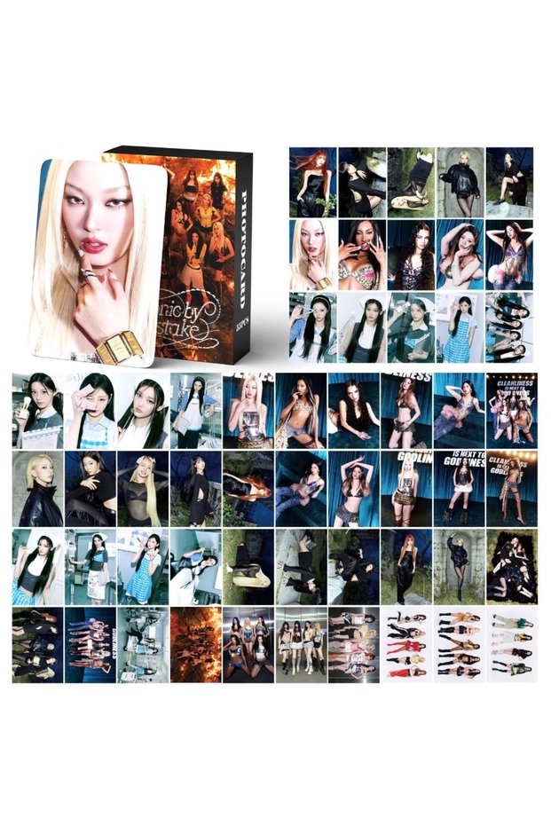 55pcs 55/127pcs Kpop Idol KATSEYE WILD New Album BEAUTIFULCHAOS Lomo Cards DANIELA HD Printd Photoca