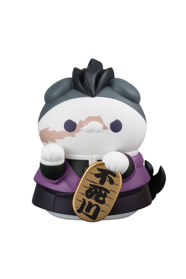 F 8pcs Q Version Demon Slayer Sitting Ghost Doll Tanjiro Nezuko Inosuke Zenizu Toy Figure Luc