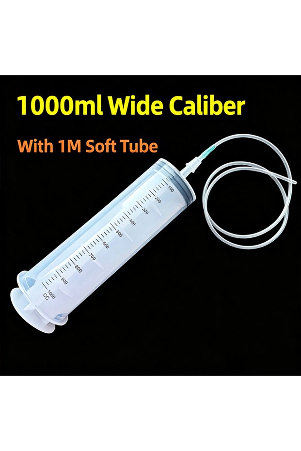 1000ML 60Ml-1000Ml Durable Large Capacity Syringe Car Oil Extractor Suitable for Lab Glue Dispensing