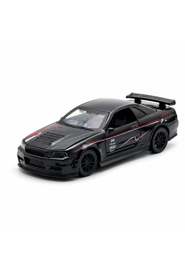 heise 1pc Upgraded Graffiti Art Simulation Alloy Model Track Version Convertible Sports Car with Doo