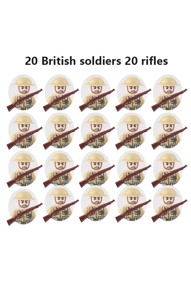 5 20 toys for soldiers and children from the Soviet Union, Britain, China, French, Polish and Canadi