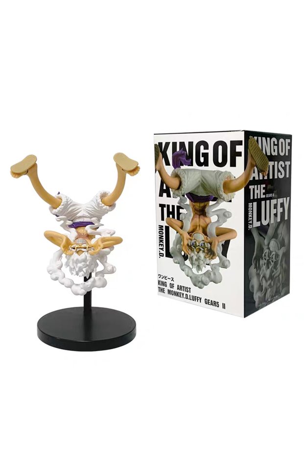 with box 3 pcs Model One Piece Monkey D Luffy Figure Gear 5 Sun God Nika Luffy Action Figurin