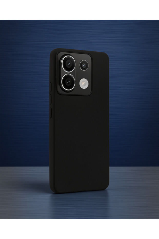 حافظة هاتف Xiaomi Redmi Note 13 Pro 5g من السيليكون - أسود