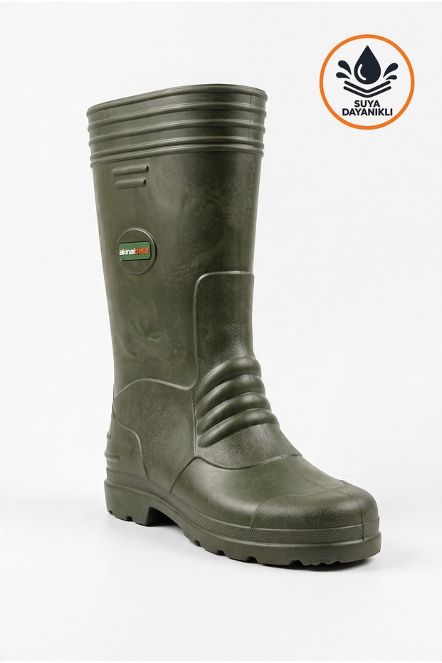 3223 Daily Long Garden Boots Waterproof Daily Heeled Boots Long Thigh Boots