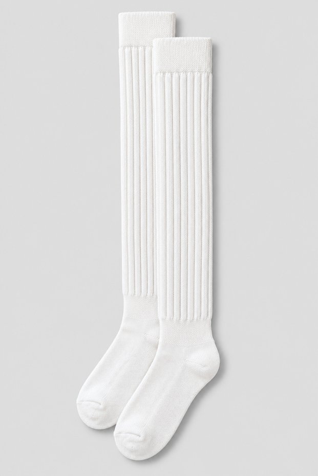 Women's Thick Ribbed Knee-High Knitted Leggings Socks