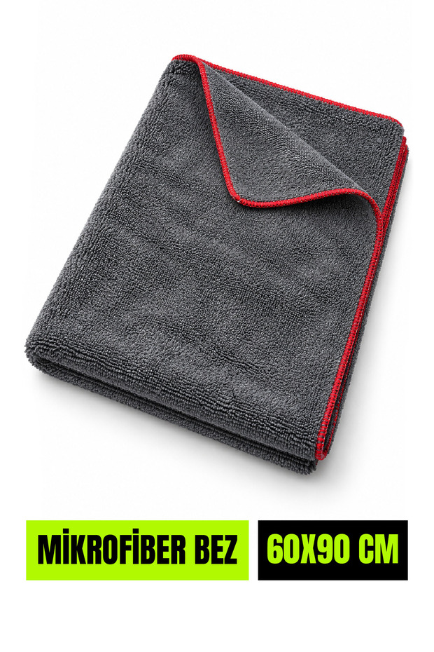 Microfiber Car Cleaning Tank Cloth 60X90Cm |   Car Drying, Glass, Dashboard and Interior/Exterior Surface Cleaning Cloth