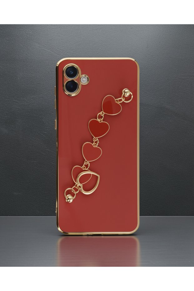 Samsung Galaxy A04E Case Esila Silicone - Red