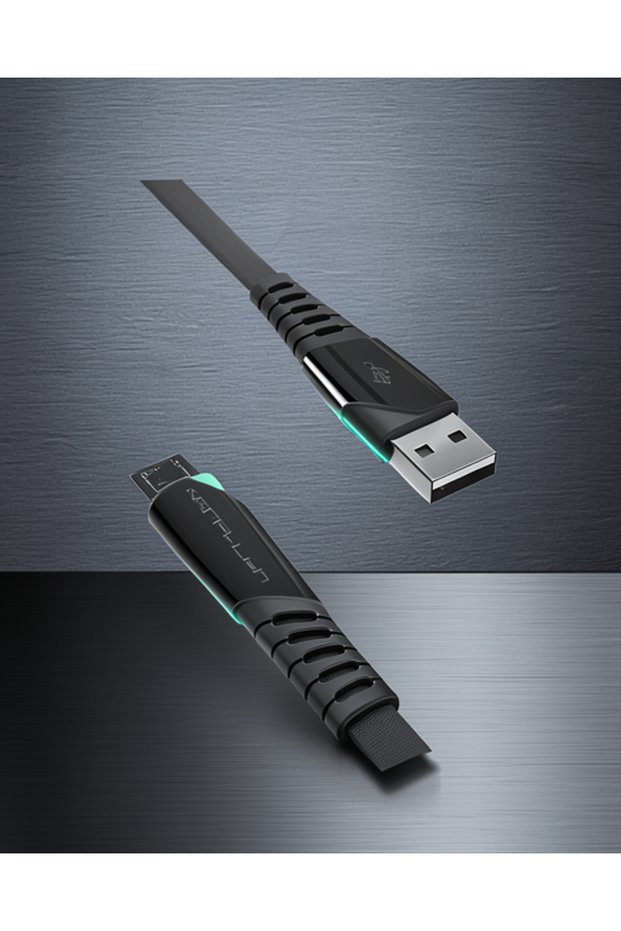 Dc16 Micro USB Cable 1m 2.4A - Black