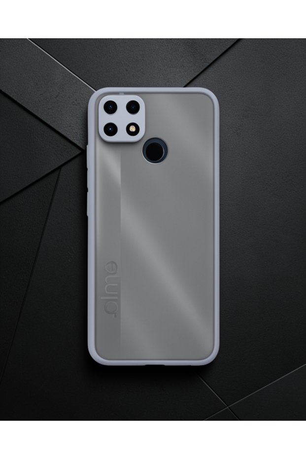 Realme C25 Case Montreal Silicone Cover - Gray