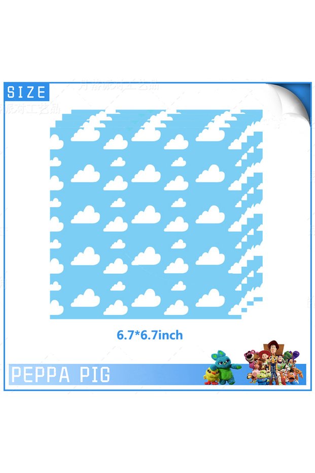 Napkin-20PCS-2 Kids Birthday Decoration Disposable Tableware Toy Story Cups Plates Balloons B