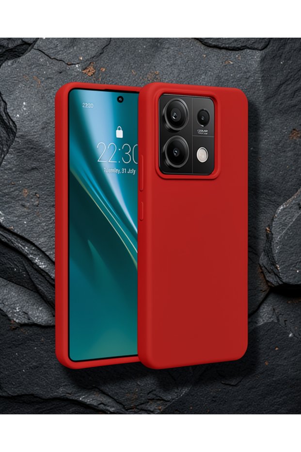 Xiaomi Redmi Note 13 4g Case First Silicone - Red