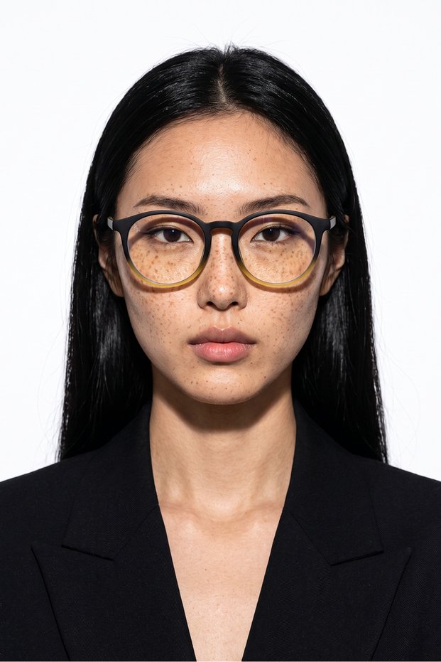 Carmel Black Nude Blue Light Protective Glasses