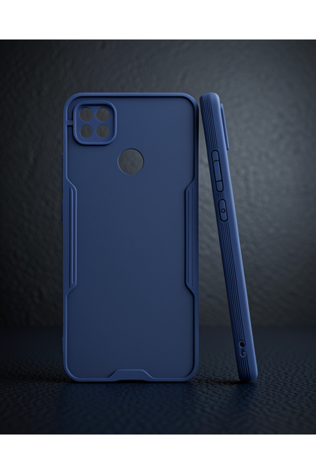 Xiaomi Redmi 9C Case Platinum Silicone - Dark Blue