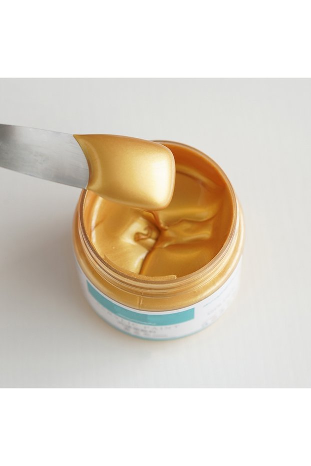 Yellow golden 60ml Golden Paint Metallic Acrylic Paint,waterproof Not Faded for Statuary Coloring DI