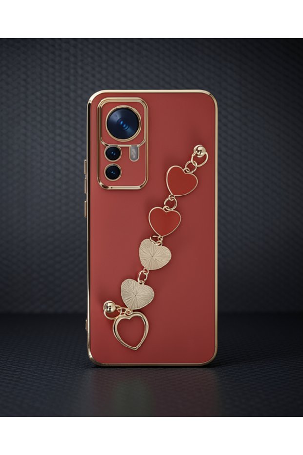 Xiaomi Mi 12t Pro Case Esila Silicone - Red