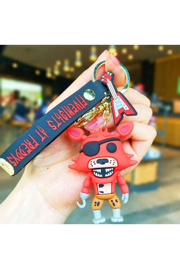 A 5PCS Wholesale Cartoon Game Action Figure FNAF Freddy's Fazbear Bear Doll Model Toy Five Ni