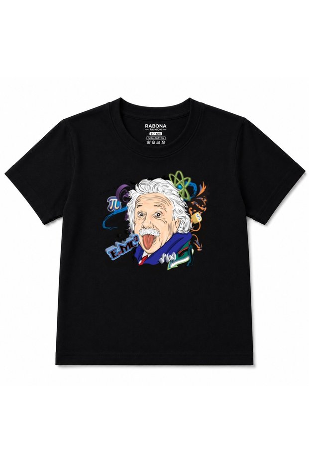 Bilim Genius Mind - Science Physics Graffiti Art Graphic Print Kids T-Shirt