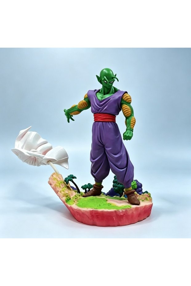 A 15cm/5.91in Anime Dragon Ball Z Figure Cloak Piccolo Action Figures Pvc Statue Desktop Orna