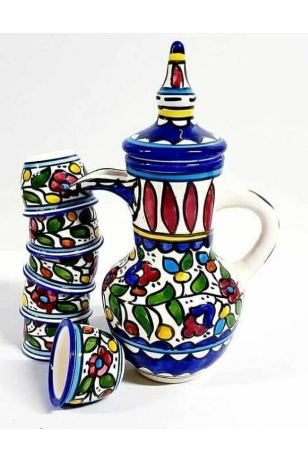 Coffee set with 4 cups