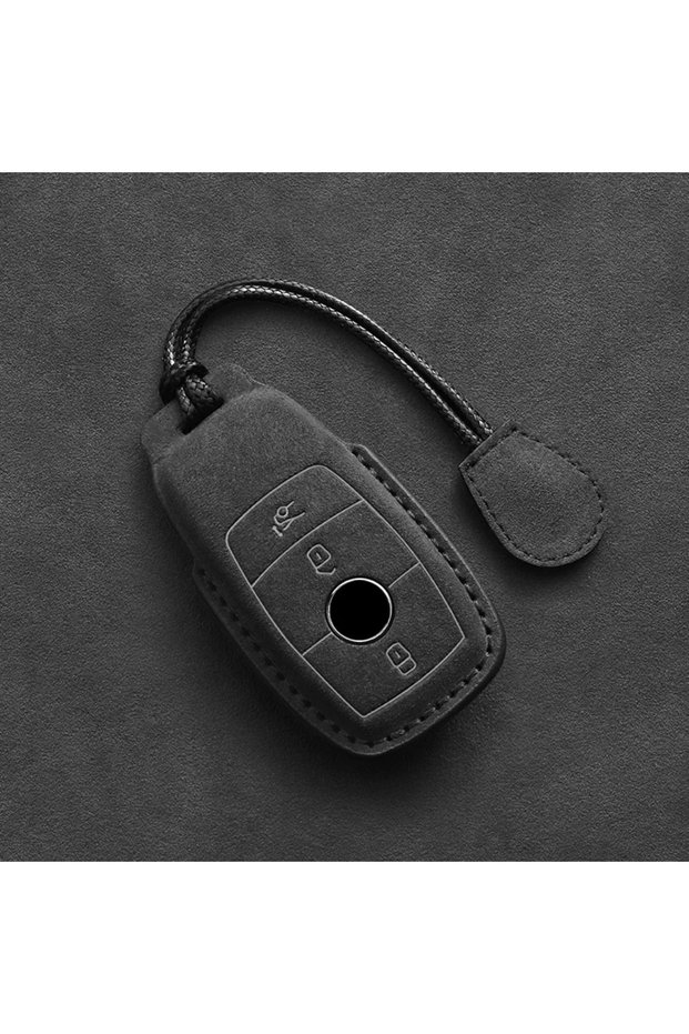 A Leather Car Key Case For Mercedes Benz A C E S G Class GLC CLE CLA GLB GLS W177 W205 W213 W222 X16
