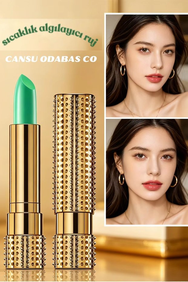 Color Changing Lipstick, Temperature Sensing Lip Balm, Smooth Light Texture, Non-Stick, Long-Lasting Lip Care Makeup Lip Mask