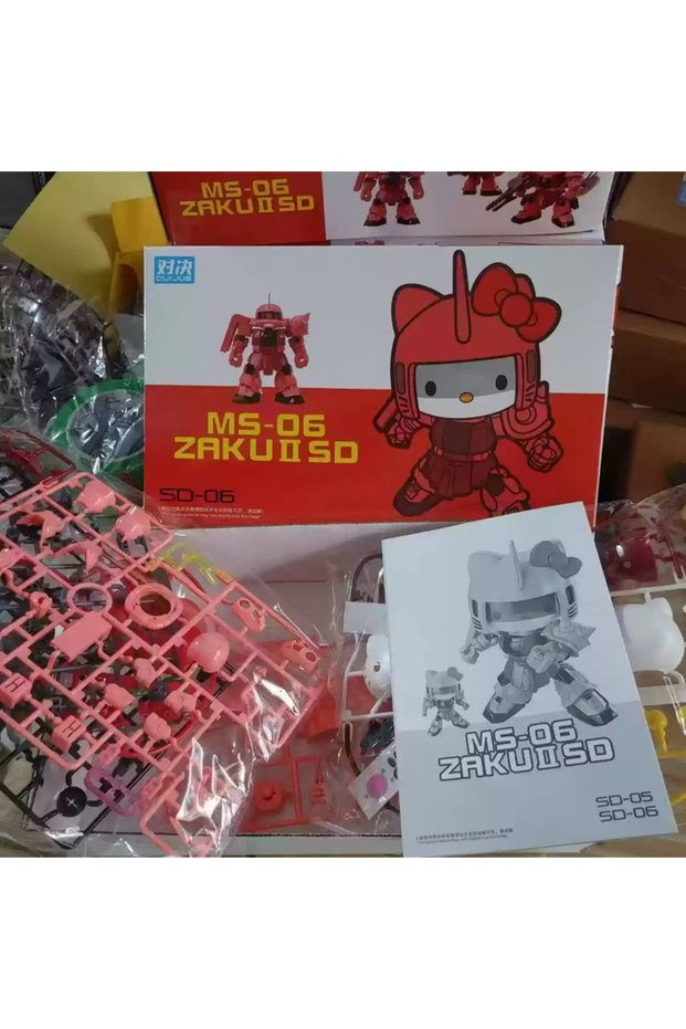 assemble SD-06 In Stock Hello 1/144 Scale Collection Assembly Model Kit Action Figure Collect