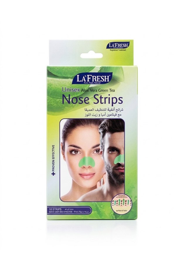 Unisex Aloe Vera Green Tea Nose Strips
