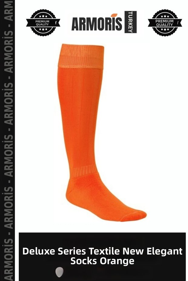 Delux Series Textile New Elegant Socks Orange