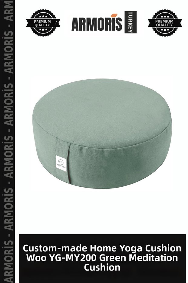 Special Production Home Space Breathable Woo Yoga Yg-My200 Green Meditation Cushion