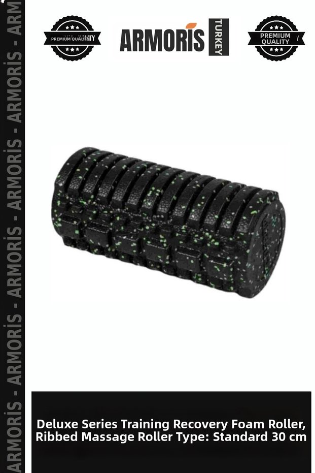 Delux Series Training Stretching Recovery Foam Roller Serrated Massage Roller Type: Standard 30 cm