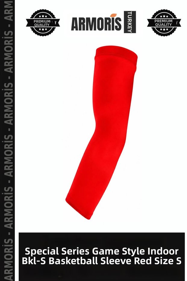 Special Series Game Style Hall Bkl-S Basketball Sleeve Red Size S