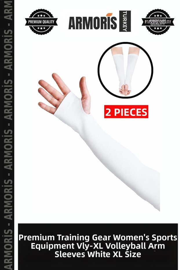 Premium Training Equipment Women's Sports Game Gear Vly-Xl Volleyball Handball White XL Size