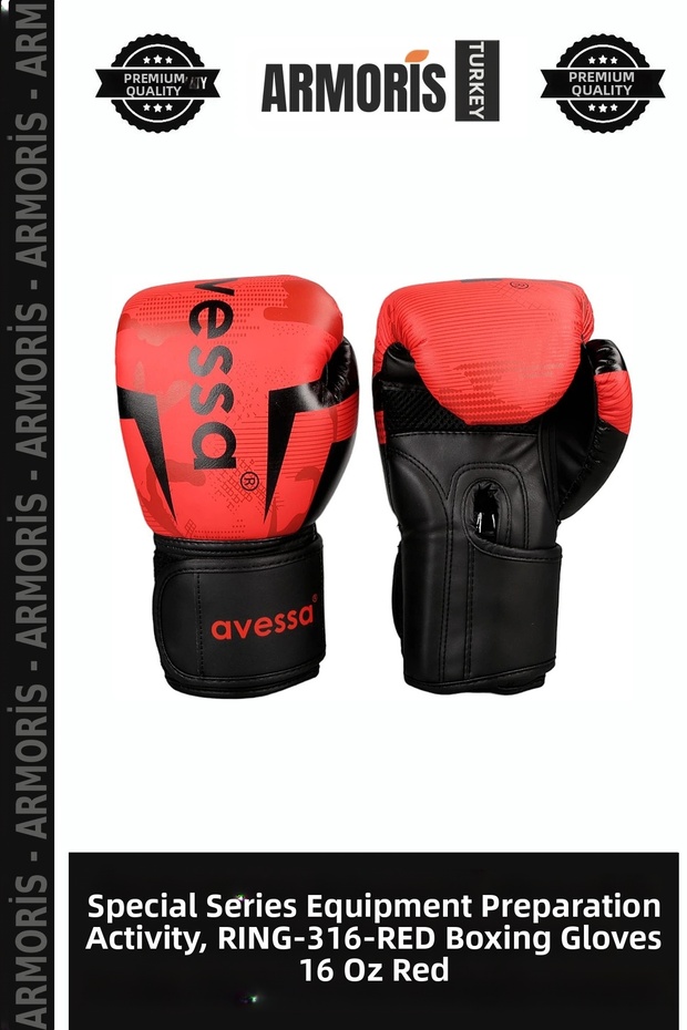 Special Series Equipment Preparation Activity Ri̇ng-316-Red Boxing Gloves 16 oz Red