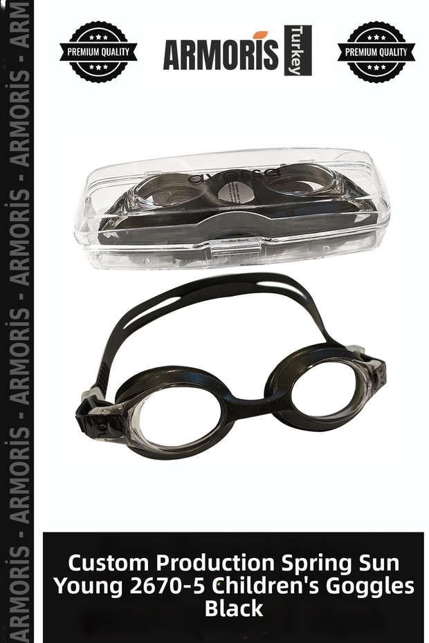 Special Production Bahar Güneş Genç 2670-5 Children's Glasses Black