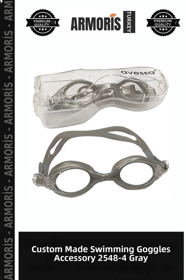 Special Production Pool Equipment Accessory Water Sportsman 2548-4 Swimming Goggles Gray