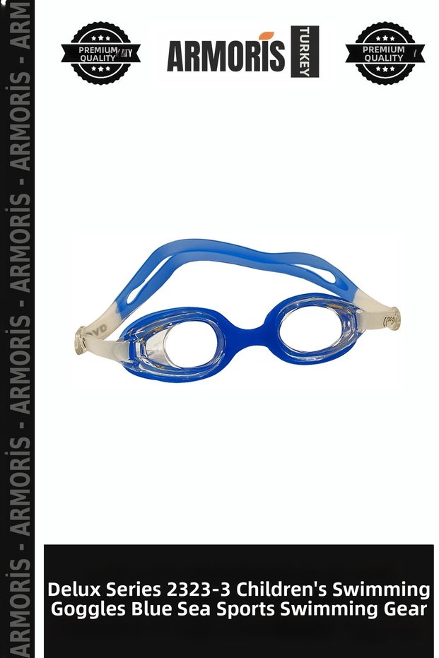 Delux Series 2323-3 Children's Swimming Goggles Blue Sea Gear Water Sports Swimming Equipment