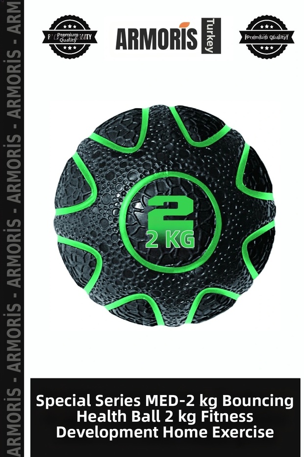 Special Series Med-2 kg Bouncing Health Ball 2 kg Conditioning Physical Development Home Sports