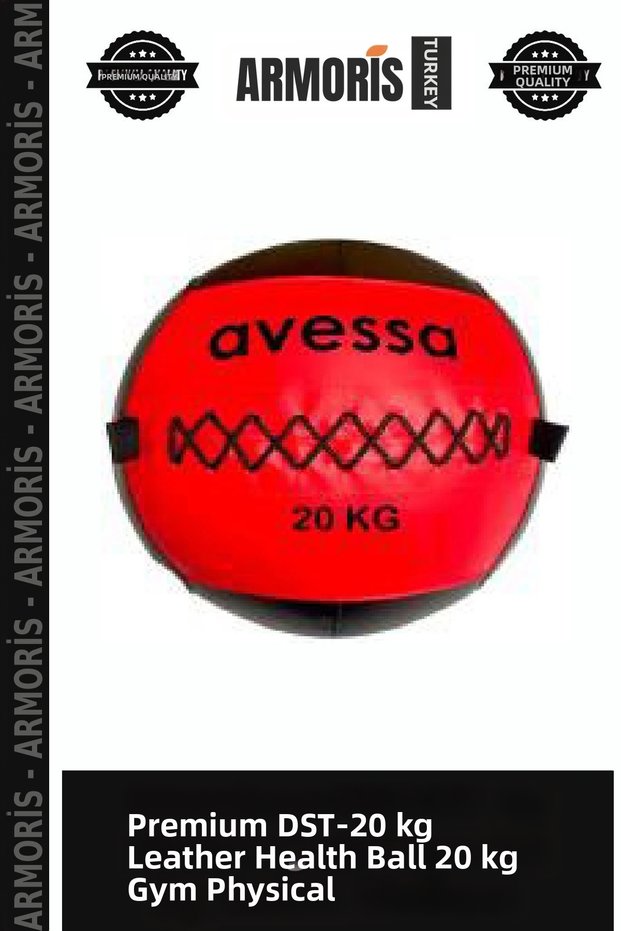 Premium Dst-20 kg Leather Health Ball 20 kg Hall Physical